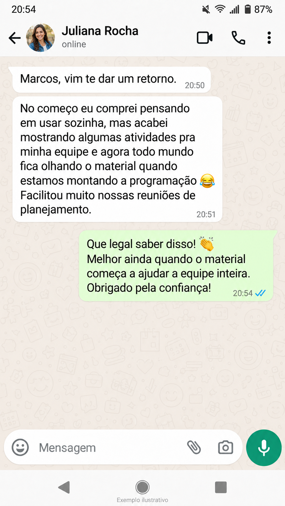 Depoimento 6 de Instrutor