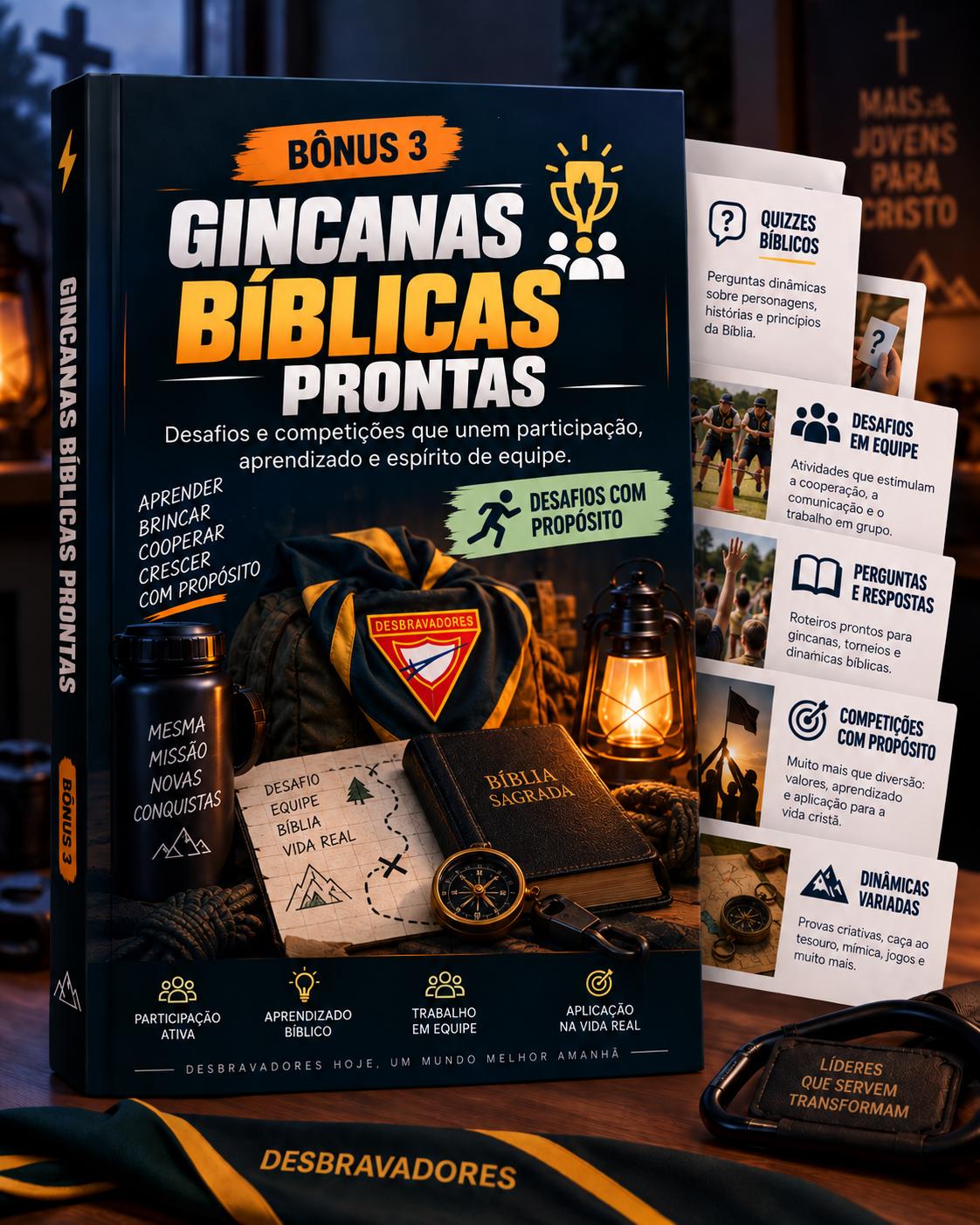 Capa do bônus: Gincanas Bíblicas Prontas