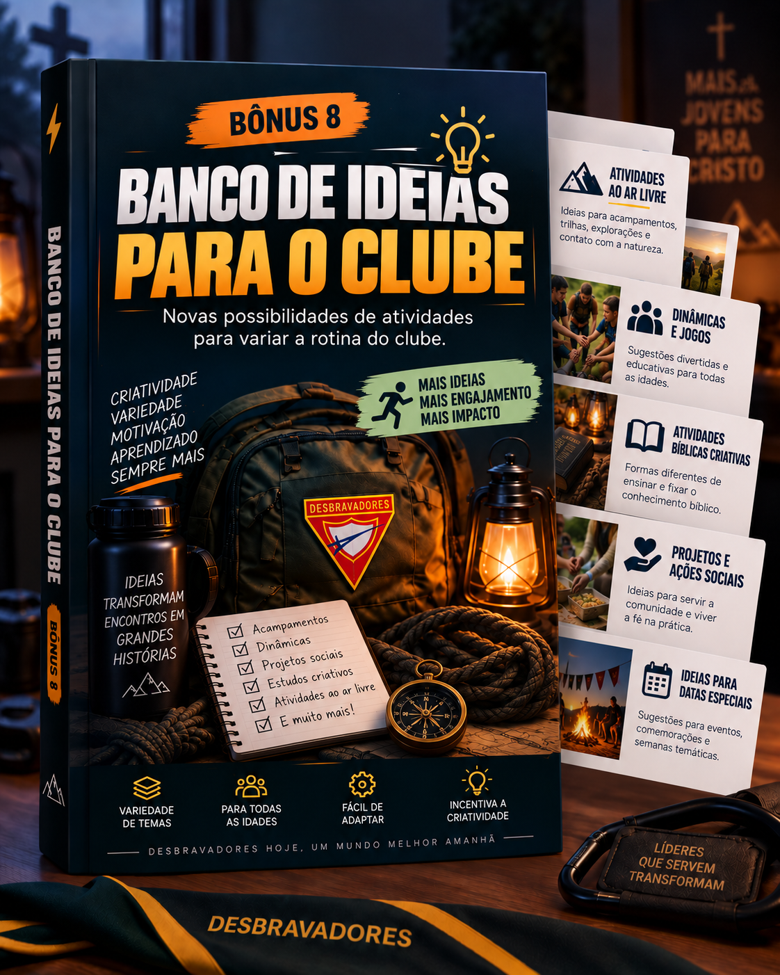 Capa do bônus: Banco de Ideias para o Clube