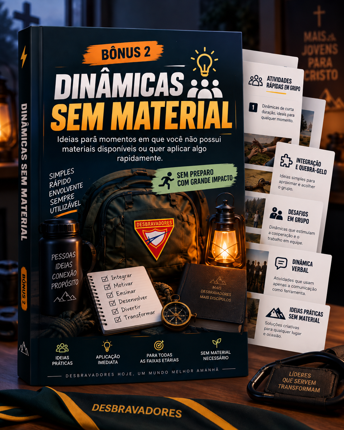 Capa do bônus: Dinâmicas Sem Material