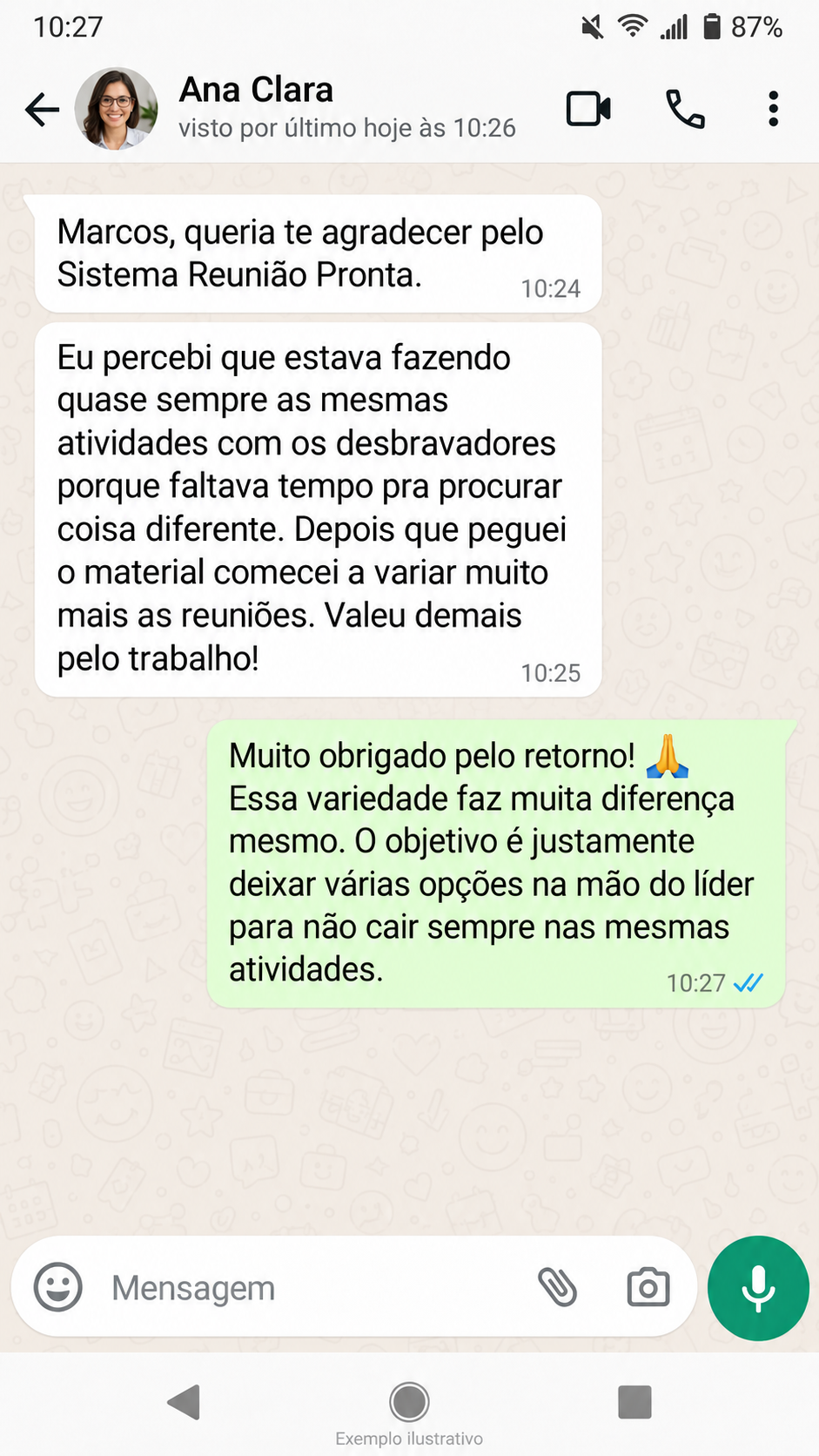 Depoimento 8 de Conselheiro
