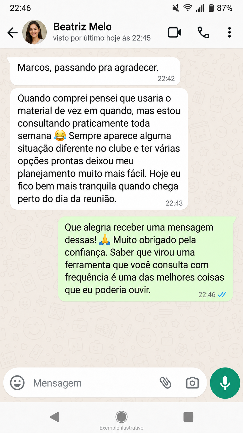 Depoimento 3 de Instrutor